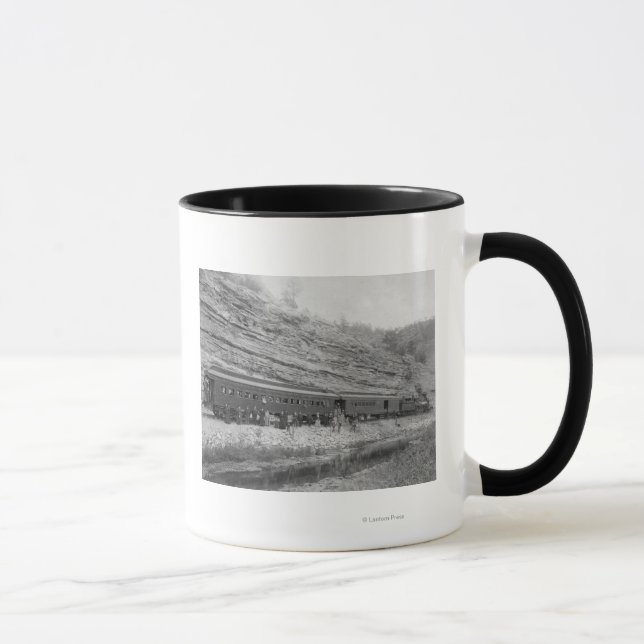 Mug Train sur Burlington et Missouri (Droite)