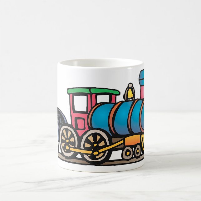 Mug Train transportant du charbon (Créateur téléchargé)