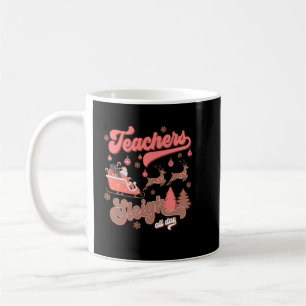 Mug traîneau enseignant toute la journée