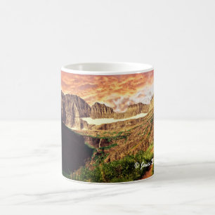 Mug Traînée de glacier de Grinnell de parc national de