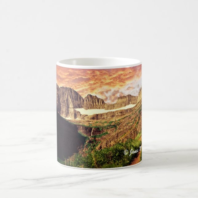 Mug Traînée de glacier de Grinnell de parc national de (Centre)