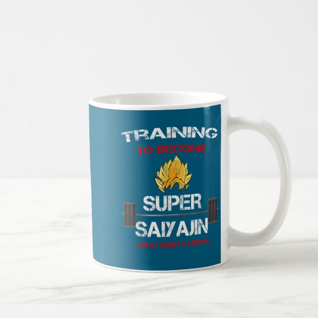 Mug Training To Become A Super Saiyajin - Fun Fitness  (Droite)