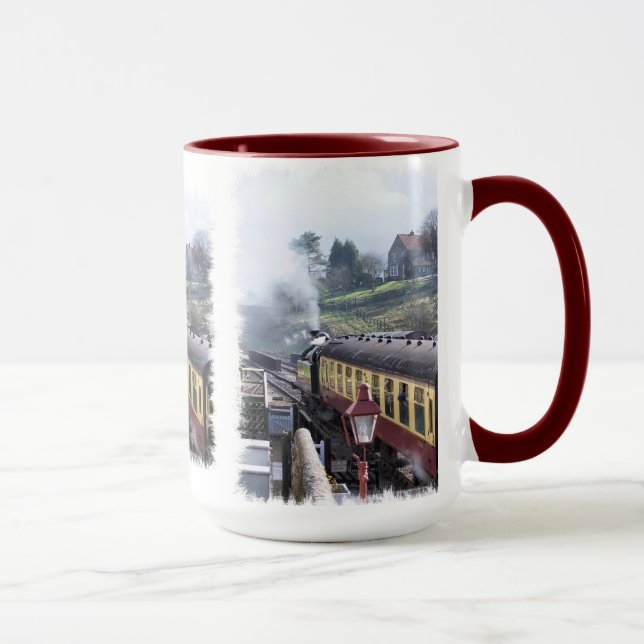 MUG TRAINS À VAPEUR (Droite)