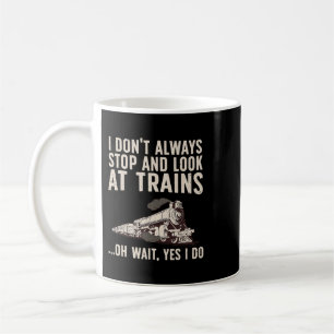 Mug Trains cool Pour Hommes Femmes Train Collector Rai