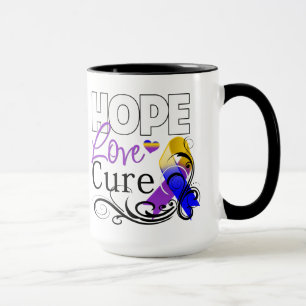 Mug Traitement d'amour d'espoir de cancer de la vessie
