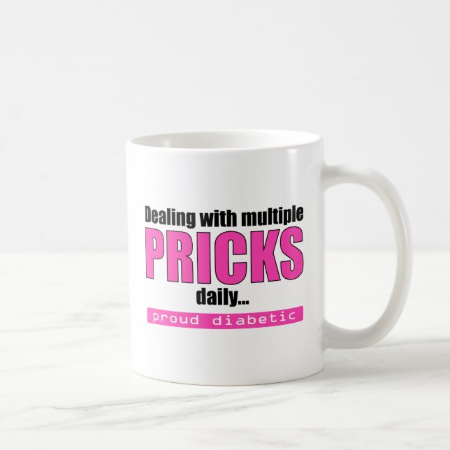 Mug Traiter avec plusieurs raccourcis quotidiens (rose (Droite)