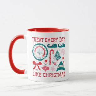 Mug Traiter chaque jour comme Noël
