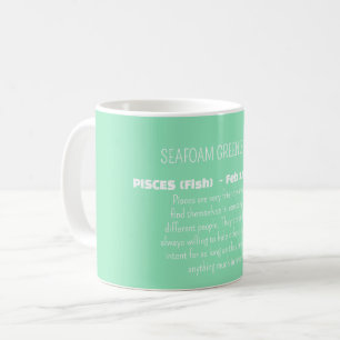Mug Traits de personnalité du signe du zodiaque POISSO