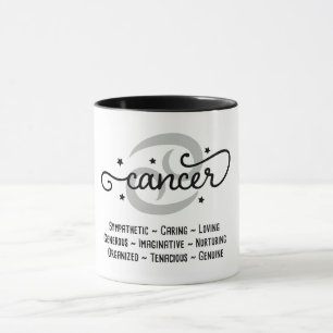 Mug Traits du cancer du zodiaque
