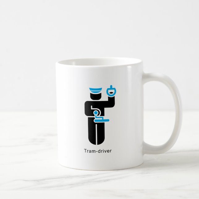 Mug tram-conducteur (Droite)
