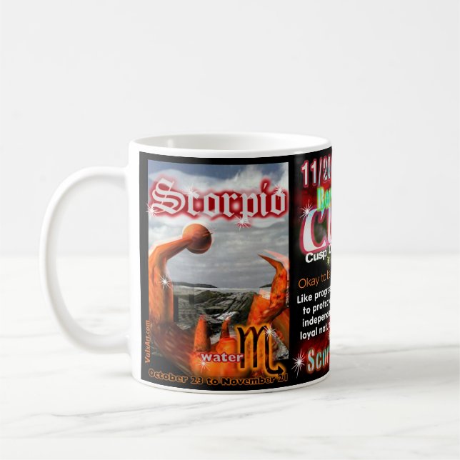 Mug Tranchant de Sagittaire de Scorpion (Gauche)