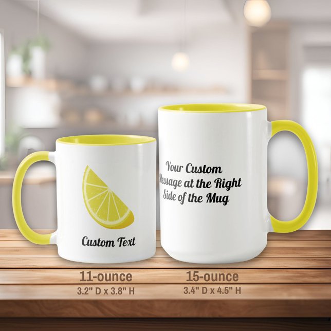 Mug Tranche de citron (Créateur téléchargé)