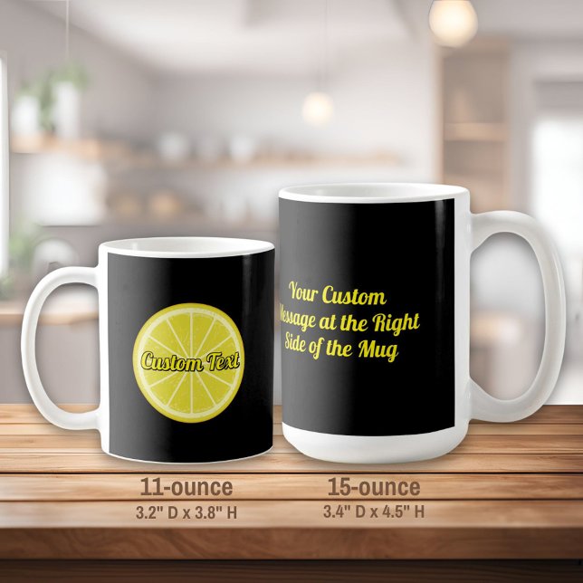 Mug Tranche de citron (Créateur téléchargé)