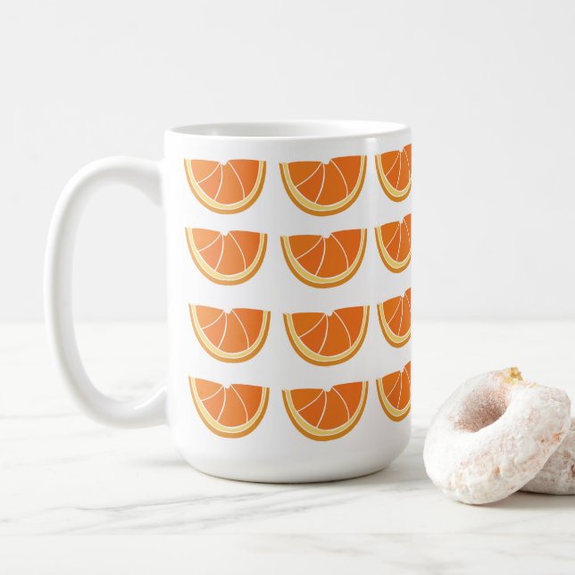 Mug Tranche de fruit orange  (Avec donut)