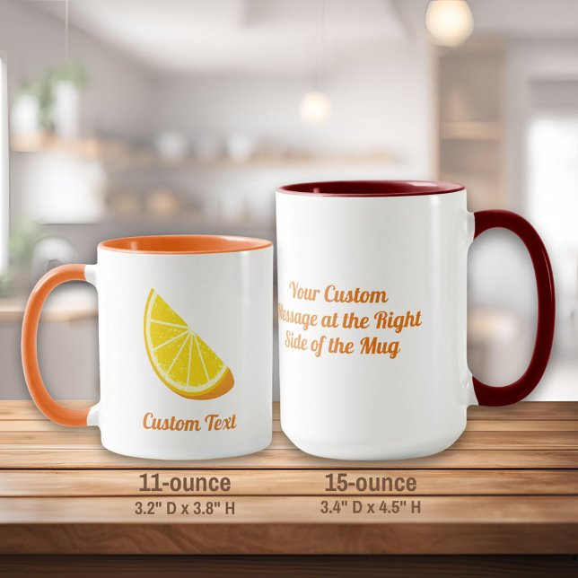 Mug tranche orange (Créateur téléchargé)