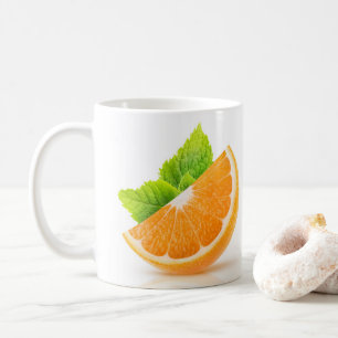 Mug tranche orange