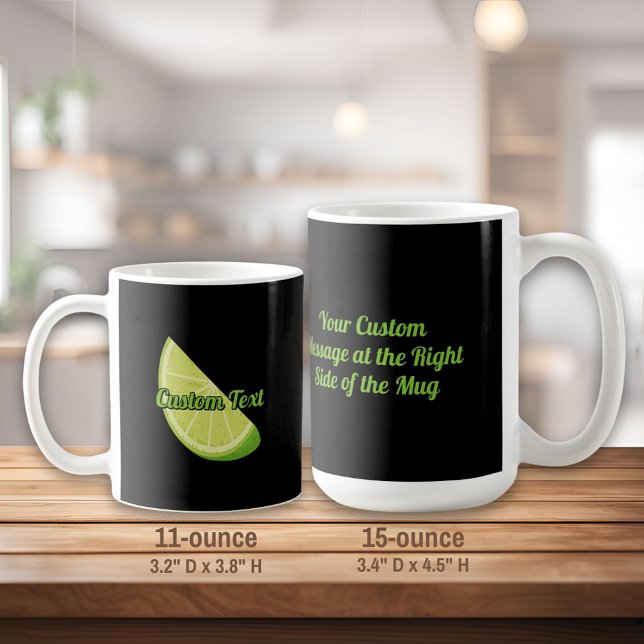 Mug Tranches de chaux (Créateur téléchargé)