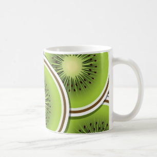 Mug Tranches de fruits funky kiwi