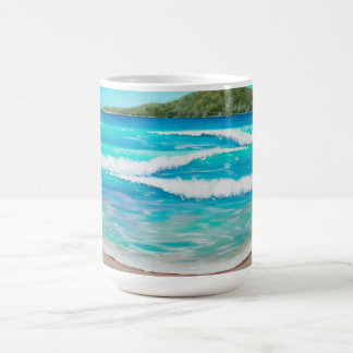 Mug Tranquil Beach Blue Waves Paysage australien