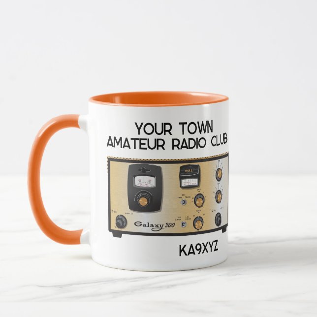 Mug Transcepteur radio WRL Galaxy 300 classique (Gauche)