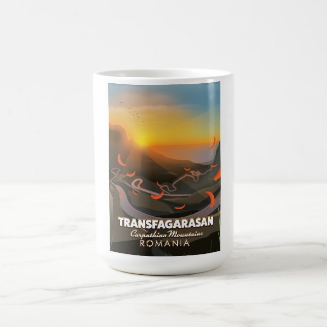 Mug Transfagarasan, Monts des Carpates, route de Rouma (Centre)