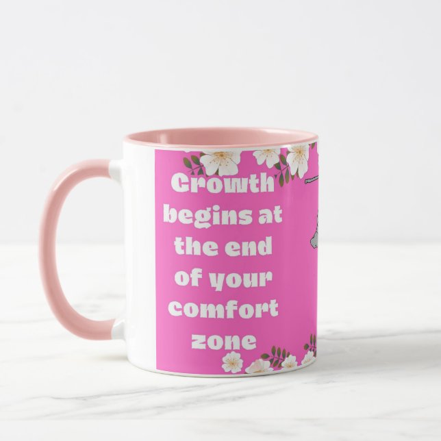 Mug Transformation des papillons - Confort inspirant Z (Gauche)