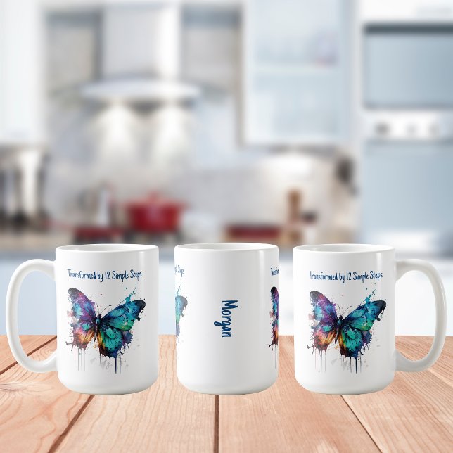 Mug Transformé par 12 étapes simples - Nom personnalis (Créateur téléchargé)