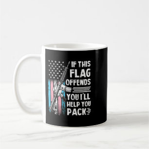 Mug Transgenre Si Ce Drapeau Vous Offense Un Arme À Fe