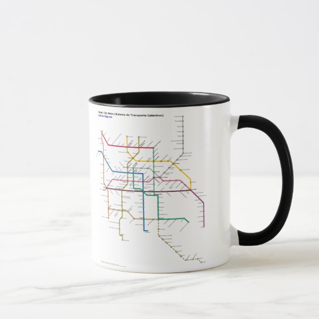 Mug Transit public de Mexico (Droite)