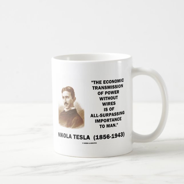 Mug Transmission économique de puissance sans fils (Droite)