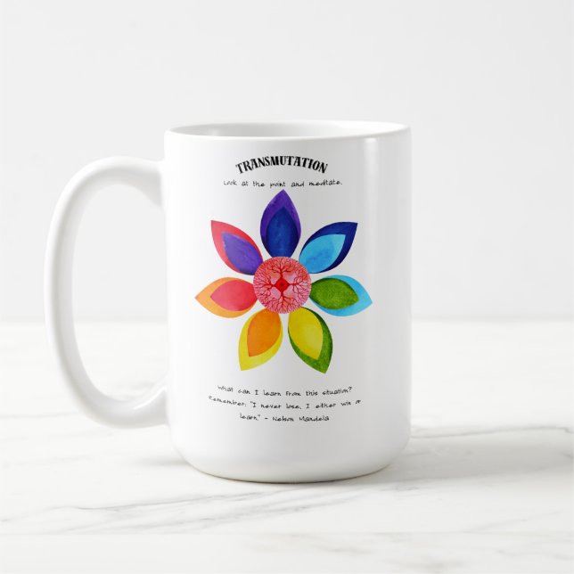 Mug Transmutation et apprentissage Affirmation positiv (Gauche)