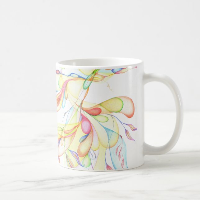 Mug Transparent de couleur (Droite)