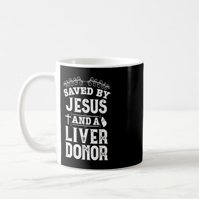 Mug Transplantation du foie Jésus Orgue Donateur Chiru (Gauche)