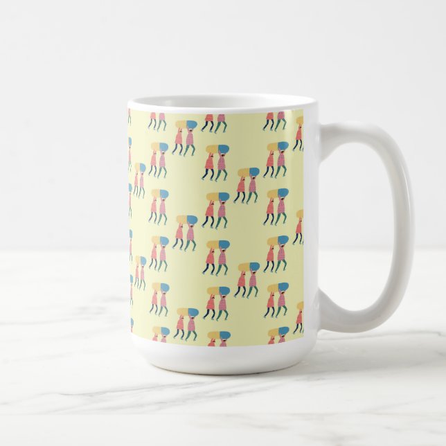 Mug Transport d'un motif de pilule (Droite)