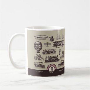 Mug Transport Européen et Américain Vintage Cool