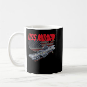 Mug Transporteur d'aéronef USS Midway USA Vétérinaire