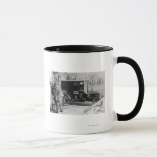 Mug Transporteur de courrier avec l'automobile "de