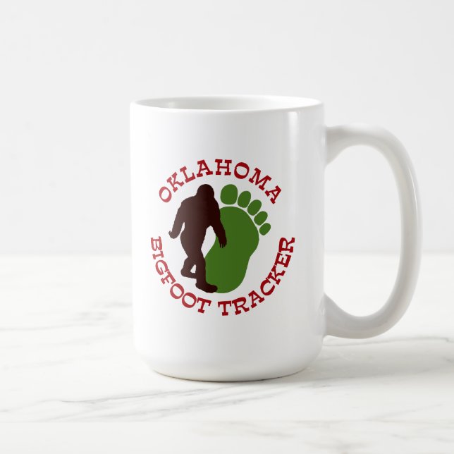 Mug Traqueur de l'Oklahoma Bigfoot (Droite)