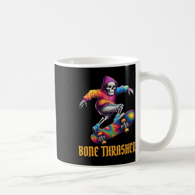 Mug Trasher Skeleton Costume d'Halloween (Droite)