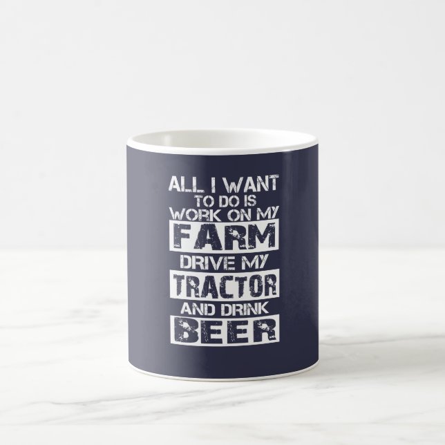 Mug Travail à ma ferme (Centre)