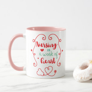 Mug Travail de soins infirmiers