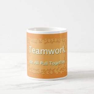 Mug Travail D'Équipe Ensemble