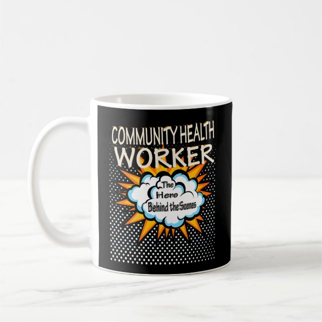 Mug Travail héroïque du travailleur de la santé commun (Gauche)