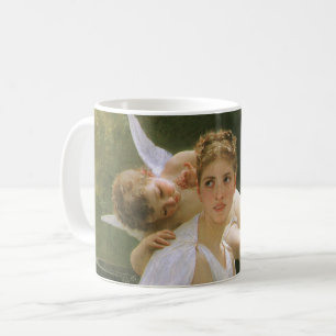 Mug Travail interrompu par Bouguereau, Angel Portrait