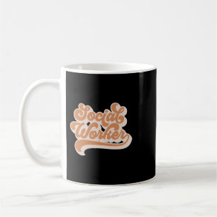 Mug Travail Social Rétro Pour Travailleur Social