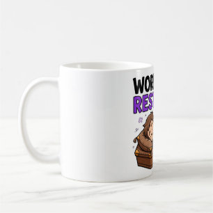 Mug TRAVAILLE DUR, REPOSE TOI DUR — Travailleur de fun