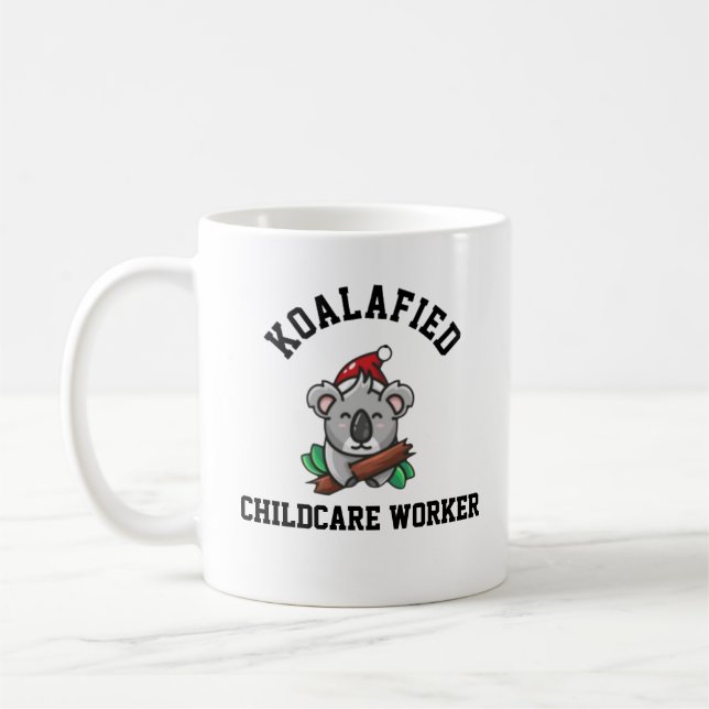 Mug Travailleur de garde d'enfants Koalafied (Gauche)