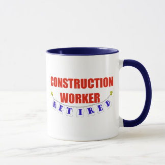 MUG TRAVAILLEUR DE LA CONSTRUCTION RETRAITÉ