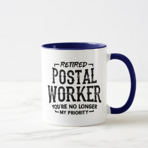 Mug Travailleur de la poste retraité Mailman Funny