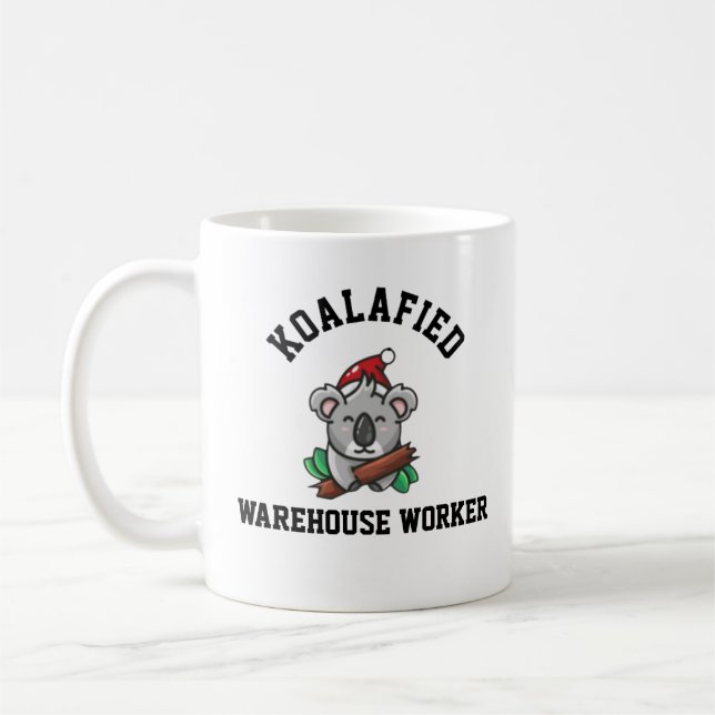 Mug Travailleur d'entrepôt Koalafied (Gauche)